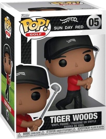 Northix Tiger Woods Funko Pop! Vinylfigur samleleketøy