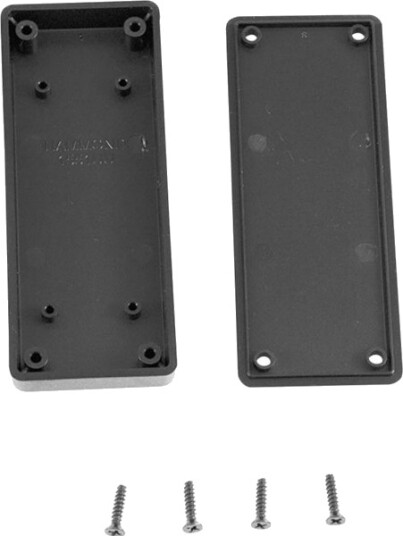 Hammond Electronics 1551UUBK 100 × 40 × 15 mm ABS Sort Kabinett