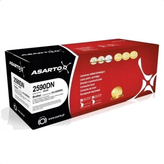 Asarto Toner Til Brother 2590Dn | Dr2590 | 15000 Sider | Sort