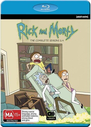Rick And Morty Sesong 14 Bluray