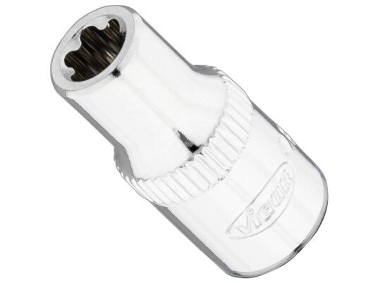 Vigor Vigor V7920-Ep7 E+ Profil Topnøgleindsats 1 Stk. Firkant, 1/4 (6,3 Mm)