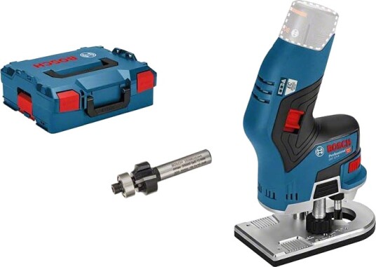 Bosch GKF 12V 8 Professional Batteridrevet kantfres Solo i L BOXX