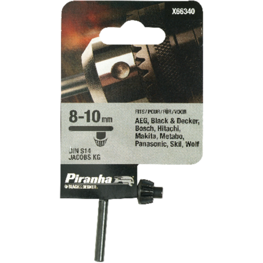 Stanley Chucknøkkel 6 10mm Piranha