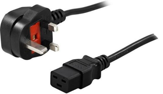 PowerWalker UK Input Power Cable IEC C19