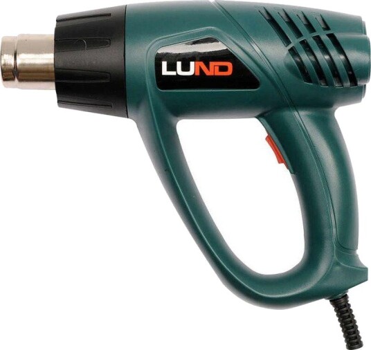Lund Varmluftpistol TO-79324 230 v, 750/1500W, 300/500°C