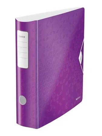 Leitz Brevordner Active PP WOW A4/80mm Lilla