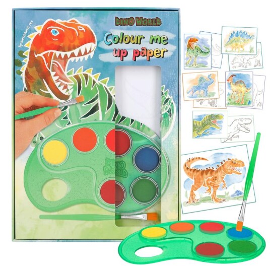 Dino World Colour Me Up Paper  0412517 