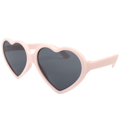 Filibabba Solbriller Hjerte 1 3 år Peach Pisk Filibabba OneSize Solbriller Rosa