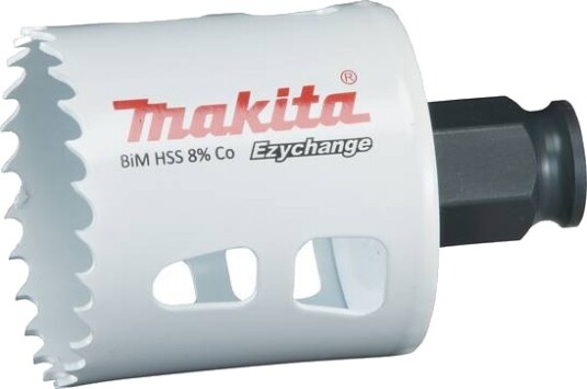 Makita Ezychange Hullsag 48 mm Bi-metall for Stål, Aluminium og Tre