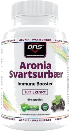 DNS Aronia Svartsurbær   60 Kapsler