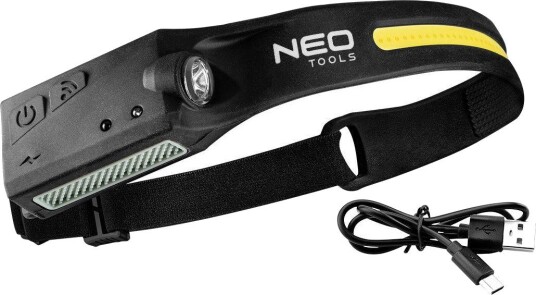 Neo Tools Led-Halsbånd 2 I 1 Utvidbart Frontlys Neo Tools Led-Halsbånd 2 I 1 Utvidbart Frontlys