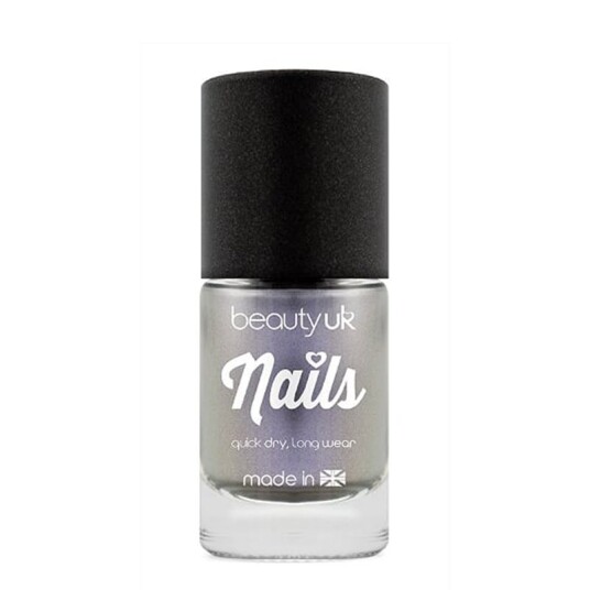Beauty UK Chrome Nail Polish Silver