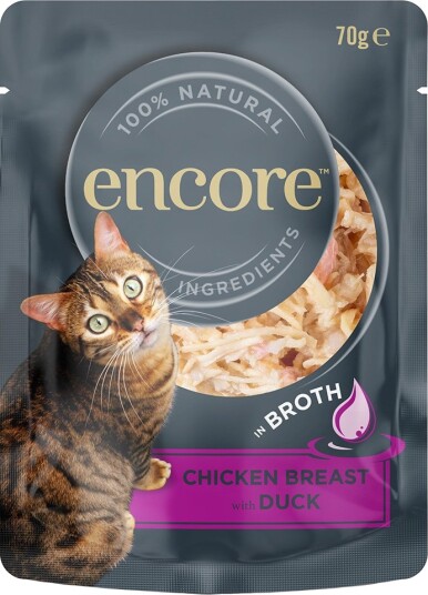 Encore Våtfôr Cat Pouch Kyllingbryst Med And 48 X 70 G