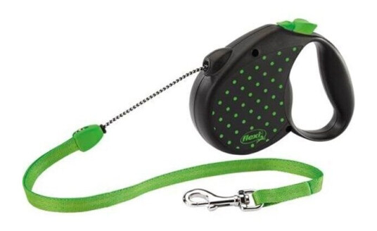 Flexi Color Dots 2014 M Leash 5 M Green