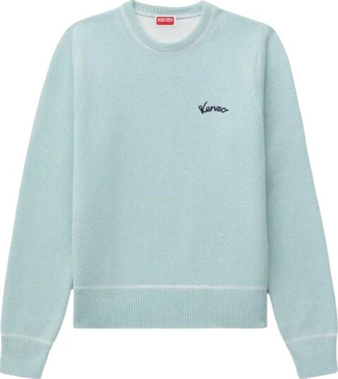 Kenzo Dame Strikkevarer Blå S, Kenzo Dame Strikkevarer Blå S,