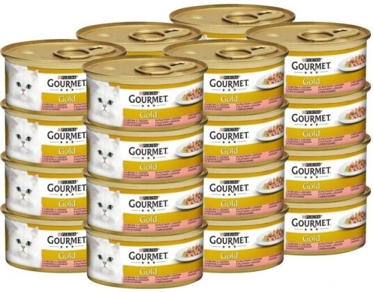 Gourmet Gold Laks & Kylling 24X85G