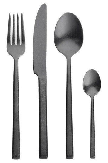 Serax Pure bestikksett 24 deler Black