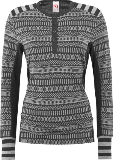 Kari Traa Women's Åkle Long Sleeve XL, Dgrey