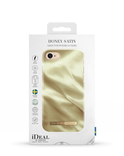 iDeal of Sweden Mobildeksel Honey Satin for iPhone 6/6S/7/8 - Elegant og Slitesterk
