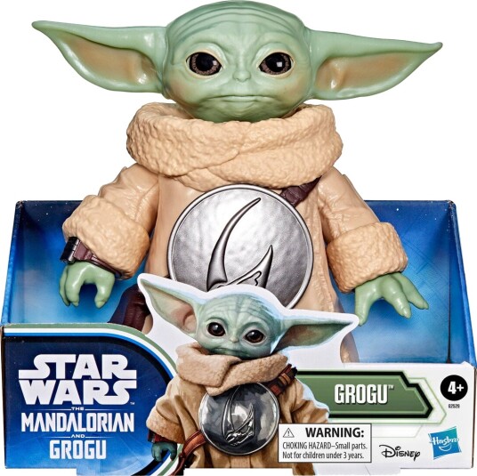 Star Wars Grogu Figur 17 cm med Bevegelige Ledd fra Mandalorianen Star Wars Grogu Figur 17 cm med Bevegelige Ledd fra Mandalorianen