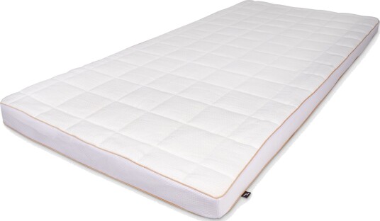 Topmadras ekstra lengde 180x210 cm 8 cm høy   NASA Memoryskum   Ergonomisk topmadras   Borg Living trykkavlastende madrass