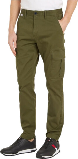 Tommy Hilfiger Herre Bukser Grønn W32 L32,