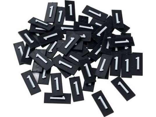 Triarca Brik 1/8" Hvit Til KS-Skabe - 50 Stk. Håndverktøy
