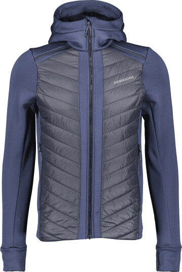 Didriksons Men's Zuko Full Zip 2 Blue Arcad L