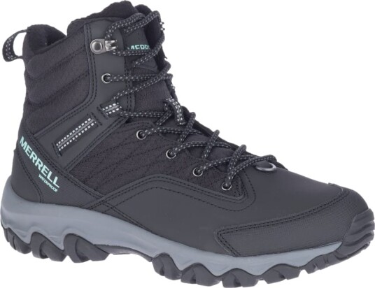 Merrell Women's Thermo Akita Mid Waterproof 37, Black Merrell Women's Thermo Akita Mid Waterproof 37, Black