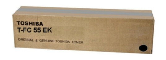 TOSHIBA 6AK00000115 TOSHIBA T-FC 55 EK Tonerkassett Svart