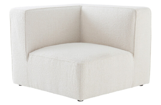 Jotex MIRA BOUCLÉ sofamodul - hjørne Naturhvit 1597997-02-0 1597995-01-0