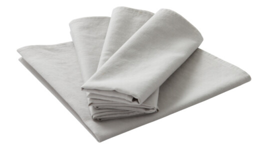 Jotex KIT serviett 4-pk Light grey cool 1706555-03-0 1706555-02-0