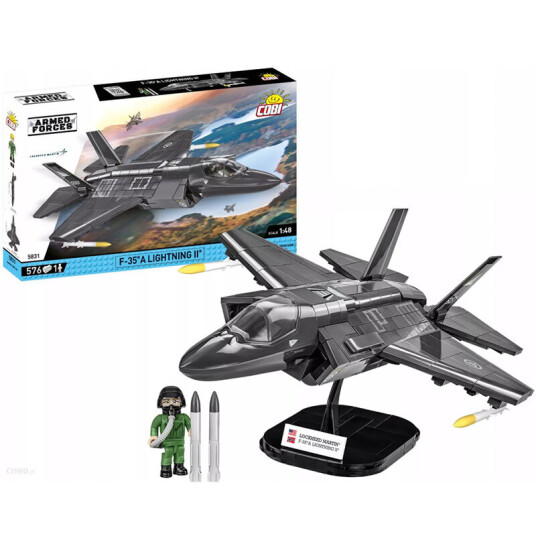 Cobi Armed Forces Byggesett 576 Deler F35a Lightning Ii