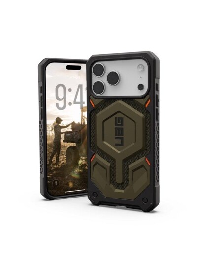 UAG Monarch Pro Kevlar Etui for iPhone 17 Pro Max - Grønn