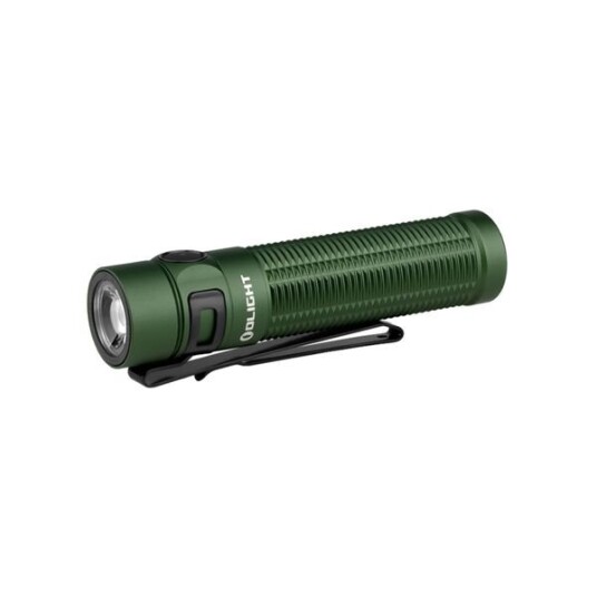 Olight Lommelykt Baton 3 Pro Max 2500 lm 114 mm Oppladbar Grønn kjølig Hvit