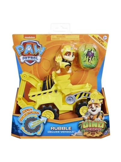 Paw Patrol Dino Deluxe Vehicles Rubble