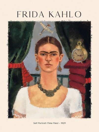 Plakat Frida Kahlo Selvportrett