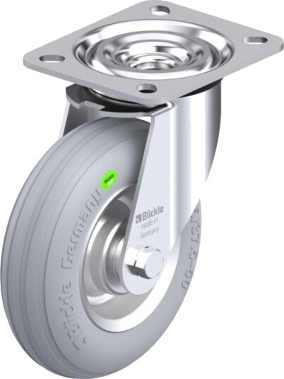 Blickle 534073 L-Vw 125R-Sg Hjul, Hjuldiameter 125 Mm, Maks. 50 Kg, 1 Stk