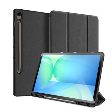 Dux Ducis Samsung Galaxy Tab S10 FE+ Domo Tri Fold Smart Folio etui Svart