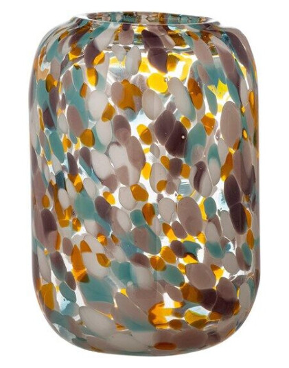 Bloomingville Vidia Glass Vase H18 cm
