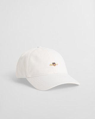 Gant Shield caps i bomullstwill EGGSHELL ONESIZE