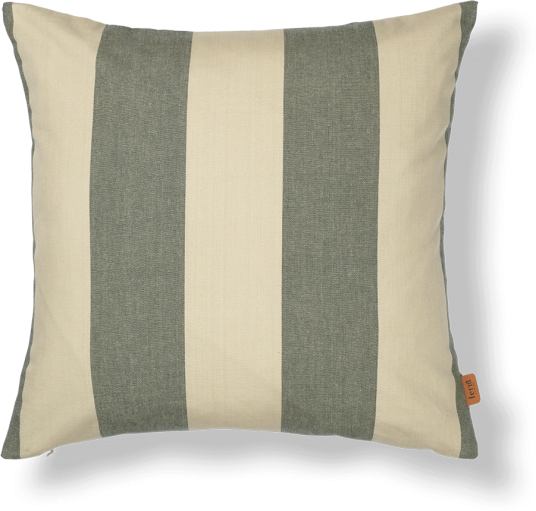 Ferm Living Strand outdoor putetrekk 50x50 cm Dark lichen-parchment