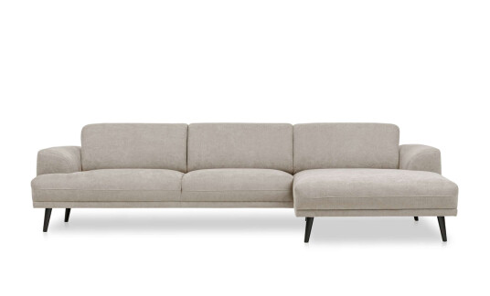 Soffadirekt ANCONA Sofa Høyre Mørk Beige Soffadirekt ANCONA Sofa Høyre Mørk Beige