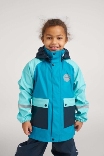 Reima Raincoat Suihku Blue 134