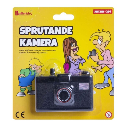 Buttericks Leco AB Sprutende Kamera Skøyerartikkel