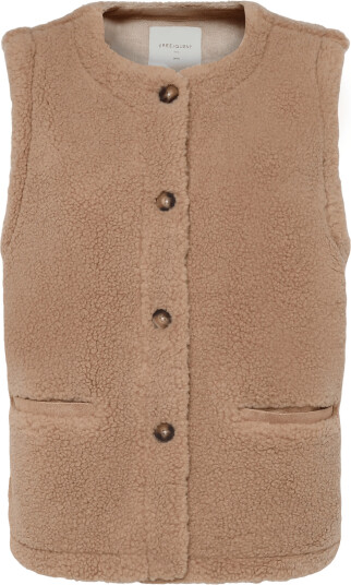 FREE/QUENT Fqeddy Waistcoat Beige L