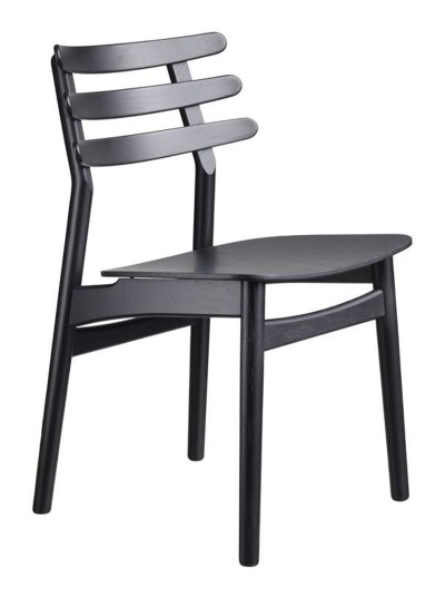 FDB Møbler - J48 Spisestol - Svart Unoliving