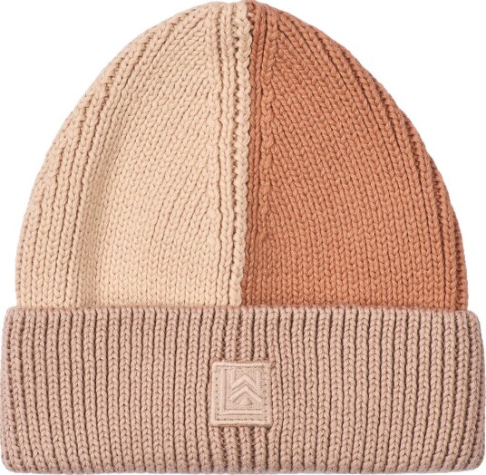 Liewood Lue Strikk Esra Pale Toscana Mix Liewood 1 2 år (80 92) Lue Beige Brun Rosa