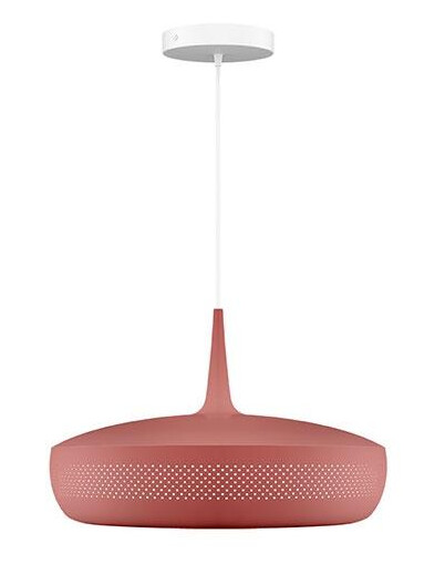Umage Clava Dine Taklampe med Rosett Rød/ Hvit