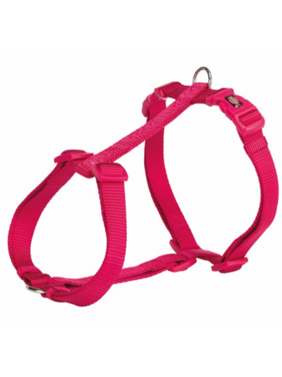 Trixie Premium H-Harness Sm: 4260 cm/15 Mm Fuchsia Trixie Premium H-Harness Sm: 4260 cm/15 Mm Fuchsia